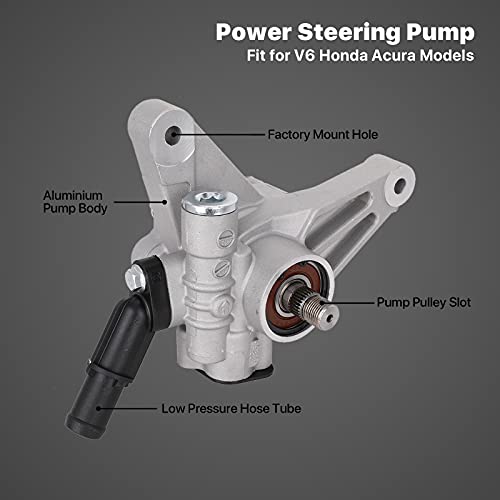 Power Steering Pump - Compatible With 2005-2008 Honda Pilot, 2005-2010 Honda Odyssey, 2007-2013 Acura Mdx - Replace 21-5442, 56110-Rgl-A03, 56110-Pvj-A01, 56110-Rye-A02 #TOP4