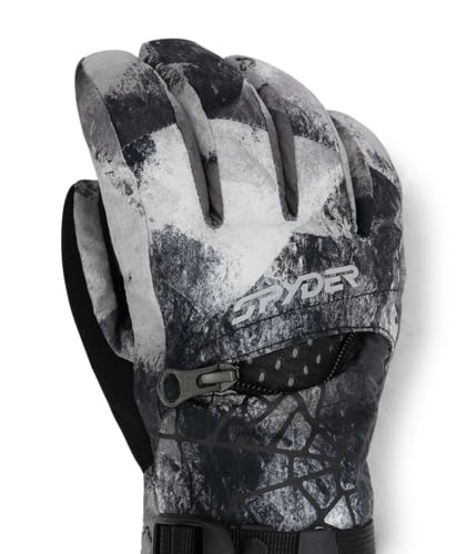 Gants Spyder OVERWEB pour garçon protégeant du froid - 2