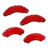 AOOA Red Caliper Covers Aluminum Brake Caliper Covers Compatible with 2013-2021 Toyota Land Cruiser- Car Modification,Durable Protective Styling (Set of 4)
