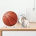 Quilax 3 Pack Acrylic Basketball Stand, Round Edge Football Stand, Clear Basketball Display Stands, Sports Ball Storage Display Rack for Football Volleyball Soccer Rugby