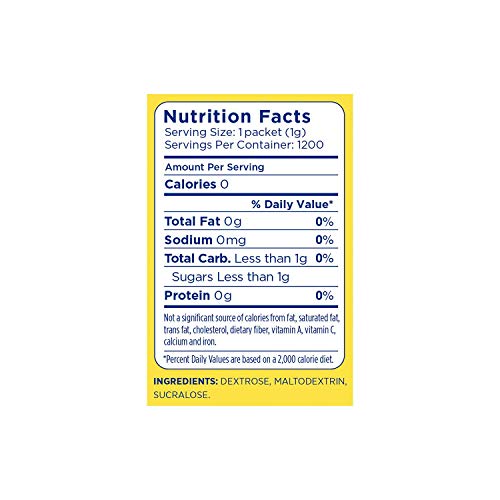 Splenda Sweetener (1,200 Count)