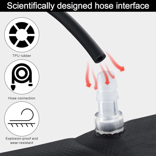 4 Stück Montagekissen Set: Montagekissen Air Pump von 300kg, Wedge Luftkissen Pumpkissen Montagehilfe Aufpumpen Kissen, Air Wedge Pump Montage Spreizkissen Für Den Einbau Von Fenstern Türen