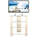 RFIVER Mueble HiFi Mesa TV Madera con 4 Estante para Equipos de...