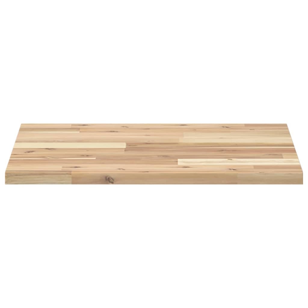 Kwadratowy blat stołu 50 x 50 x 2 cm lite drewno akacjowe