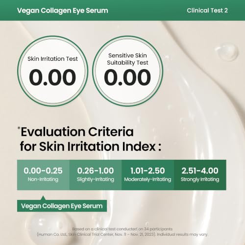 Image of AXIS-Y Vegan Collagen Eye Serum - K Beauty Triple Hyaluronic Acid & Peptide Collagen Serum Improve Skin Elasticity, Reduce Fine Lines & Dark Circles - Vegan Korean Skin Care Eye Cream (0.33 fl. oz.)