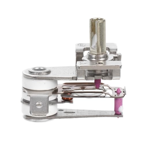VALICLUD Termostato Metal para Radiador y Calentador Eléctrico Control Temperatura Resistente Alta Temperatura Multifuncional para Hogar Oficina Fábrica