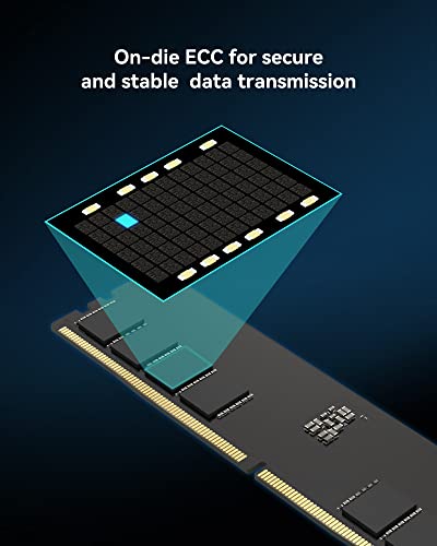 Image of HP X2 Single RAM DDR5 16GB 4800MHz CL40 288-Pin UDIMM Non-ECC Unbuffered Desktop Memory - 6G0Q5AA#ABB