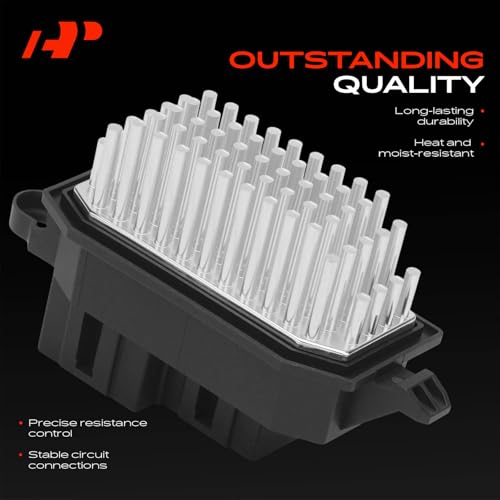Image of A-Premium Front HVAC Blower Motor Resistor Compatible with Nissan & Ford | for Rogue, Fiesta, Rogue Sport, Transit-250, EcoSport, Transit-350, Pathfinder, Transit-150, Transit-350 HD, Qashqai