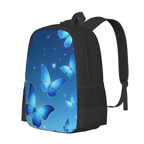 Lightweight Daypack For Adult Butterflies Flying In The Sky Classic Shoulders Backpack Daypack2