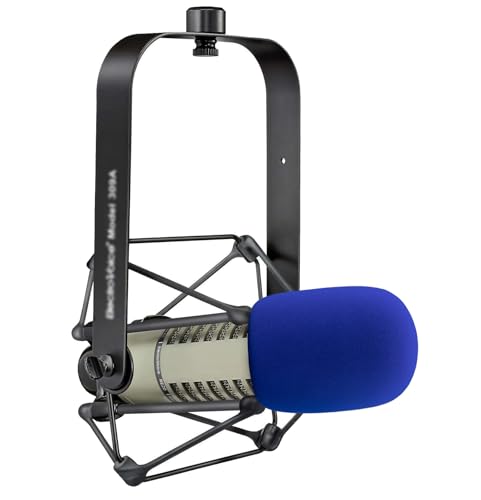 Remastered Pop Filter for EV RE20/RE27/RE320 Microphones, Blue