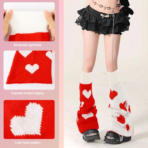 Image of Junely Leg Warmers for Women Kawaii Leg Warmer Baggy Legwarmers