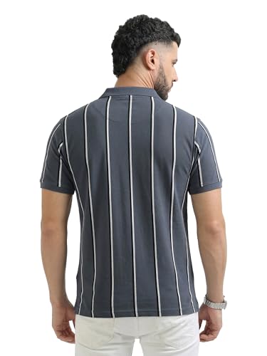 Image of fanideaz Branded Mens Half Sleeve Cotton Striped Polo T-Shirt for Mens || Polo Tshirt for Men || Branded Tshirt for Men