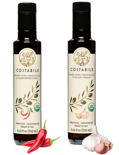 Set Aceites Infusionados con Ajo y Chile 2 x 250 ml miniatura 1