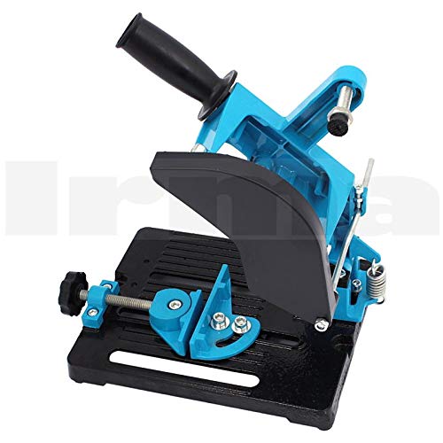 BSD Supporto per Smerigliatrice Angolare 115/125mm - Supporto per Troncatura per Smerigliatrice Angolare, Base in Ghisa con Morsetto
