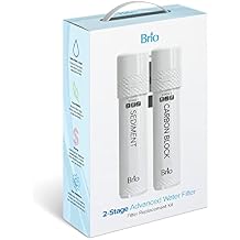Brio 2 Stage Water Cooler Filter Replacement Kit - for Models with "UVF2" - 1500 Gallons