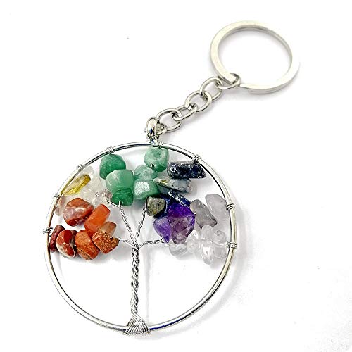 500PCS Natural Chip Stone Beads - Multicolor 3-8mm Irregular Gemstone Healing Crystal Loose Rocks Bead Hole Drilled DIY for Bracelet Necklace Earrings Jewelry Making Crafting - Thumbnail 4