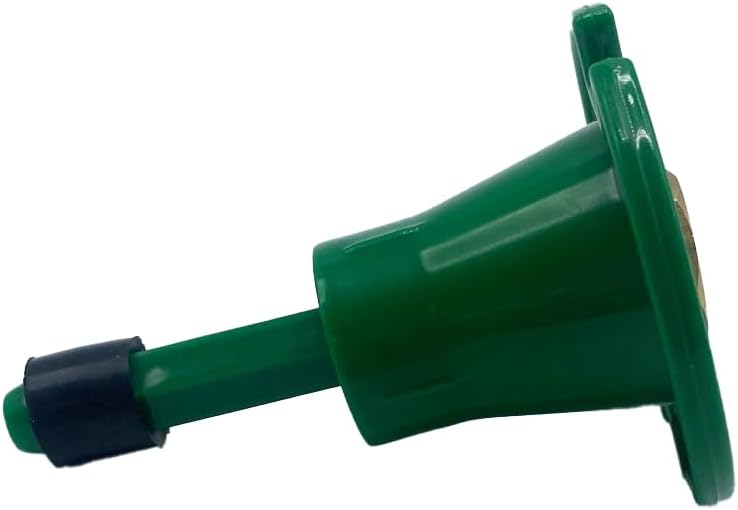 Poolzilla (10 Pack) Plastic Pop-Up Flush Head Sprinkler with Brass Full Pattern Spray Nozzle - Compatible with Flush Heads from Orbit, and Other Major Brands - 1-½’’ Inch Pop-Up Height