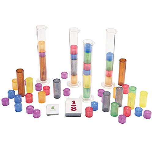 Educational Insights Fraction Formula - 3rd Grade Math Games, Fractions Manipulatives and Fraction Flash Cards, Kids Math Games for The Classroom or Home, Teaching Fractions for Kids Ages 8+