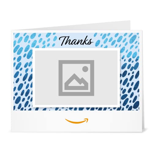 Amazon.co.uk: Amazon.co.uk eGift Card -Thanks (Blue Drops)-Print -Your ...