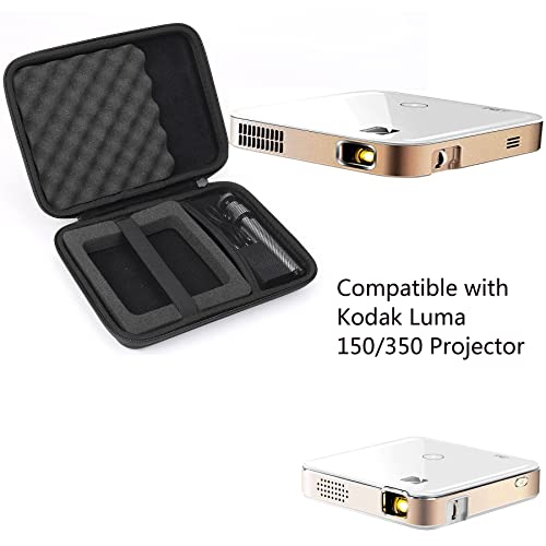 khanka Hard Travel Case Compatible with Kodak Luma 150/350 Pocket Projector - Portable Movie Projector, Case Only by khanka - Image 3