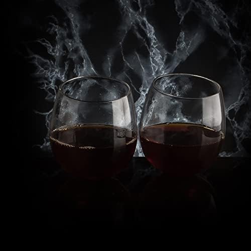 Bar Originale Glass Whiskey Rockers Clear, Set of 2