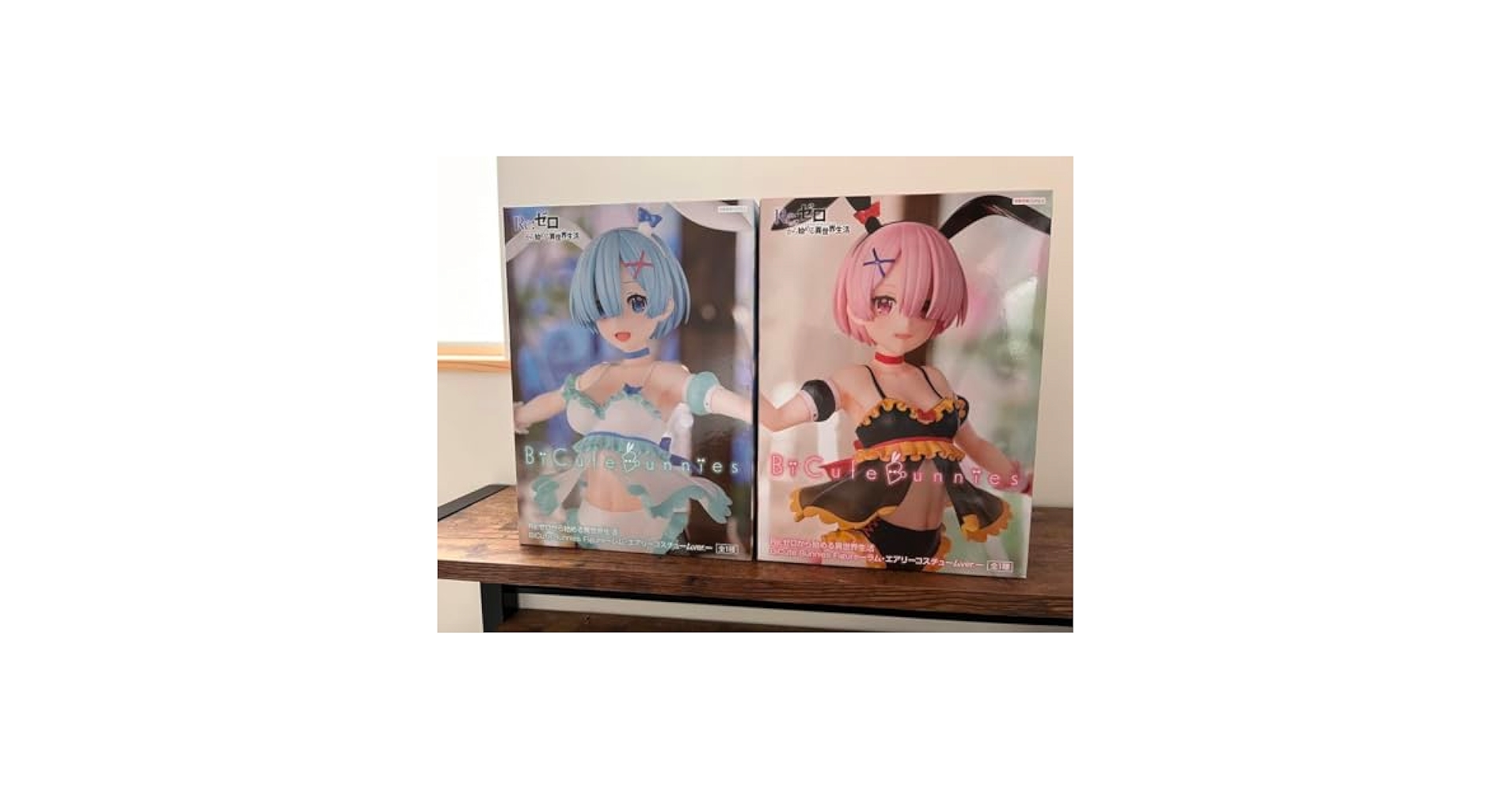 リゼロ レム&ラム 赤バニー 2体セット フィギュア Re:ゼロから