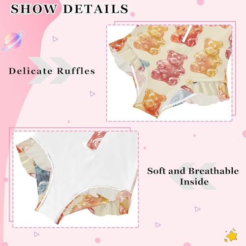 Image of Girls One Piece Swimsuits Long Sleeve Swimsuit Zipper Bathing Suits Swimwear