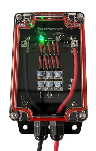 Bad Wolf EMP Defender 12V Vehicle Surge Protector with 250kA Surge Current Rating 12VEMP250KA