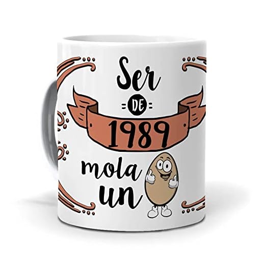 mundohuevo Taza Ser de 1989 Mola un Huevo