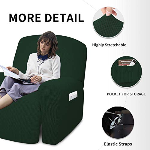 image for Easy-Going 4 Pieces Oversized Recliner Stretch Sofa Slipcover Sofa Cov