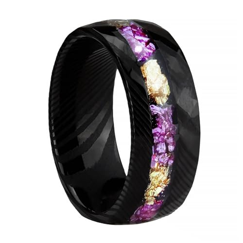 Bague fiançailles tungstène éclat facetté alliance luxe minimaliste