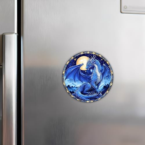Imán Decorativo Redondo Acrílico 2.3 pulg miniatura 6