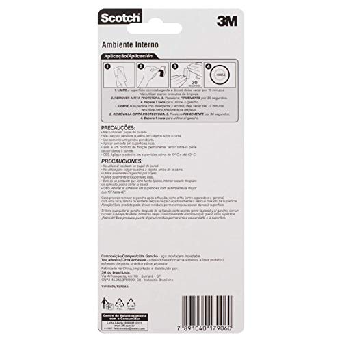 Gancho 3M Scotch Múltiplo