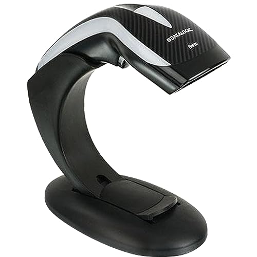 Datalogic ADC HD3130-BKK1B Heron HD3130,1D Scanner, USB KIT, Stand, Black Heron HD3130 1D SCNR USB KIT Stand BLK