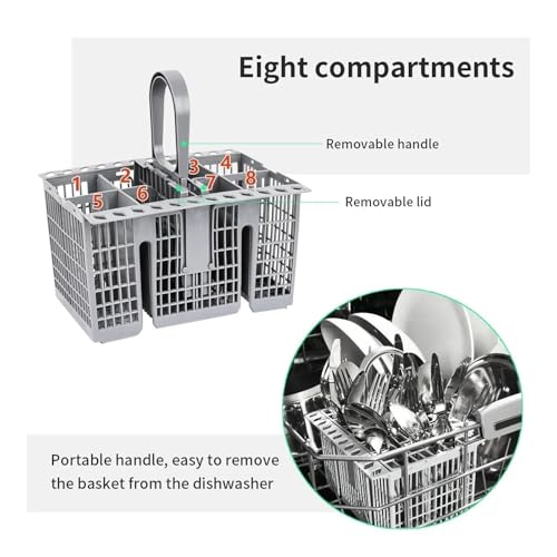 Compatible For Dishwasher Basket Accessory Adaptor C00257140 Fork Storage