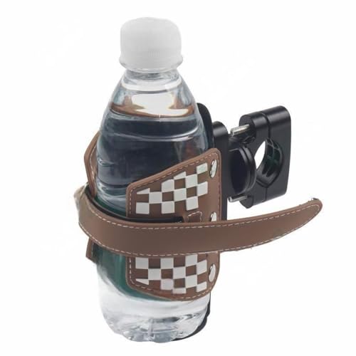Porte-gobelet pour moto Honda CB190X solution hydratation trajet jaune