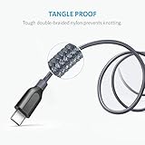 Anker USB C Charger Cable, PowerLine+ USB-C to USB 3.0 charger cable (6ft/1.8m), High Durability Type C Braided Charging Cable Compatible with Samsung Galaxy S10, S9, Huawei P10, P9, Sony XZ, HTC 10 - Image 4