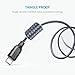 Anker Powerline+ USB C to USB 3.0 Cable, High Durability Type C Braided Charging Cable for Galaxy S10, S9, Sony XZ (6FT,Grey)