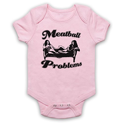 Bodys bébé Meatball Problems en jersey doux pour éviter les irritations