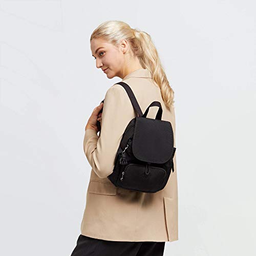 Kipling City Pack Mini, Black Noir, Mini, Mini pacote urbano