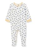 Petit Bateau Baby-Nachthemd für Jungen Gr. 68, Weiß/Multico.