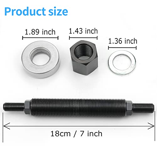 66515 Harmonic Balancer Installation Tool Compatible With Chevy Sbc Bbc Cranks #TOP4