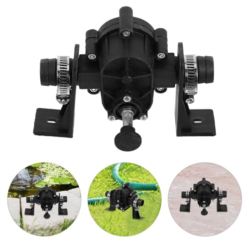 FELTECHELECTR Kit de Pompe à Perceuse Électrique Manuelle Noire, Design Auto-amorçant en Plastique, Pompe de Transfert de Liquide Compacte pour Pompage et Drainage – vue 8