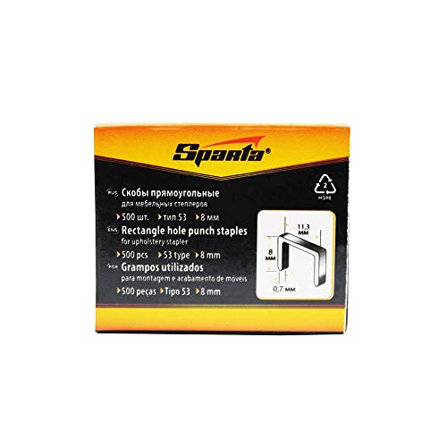 Grampeador Manual com Trena e Grampos 42003 Sparta