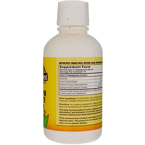 Liquid Calcium D3 Blueberry Flavor Bundled By Maven Gifts C #TOP3