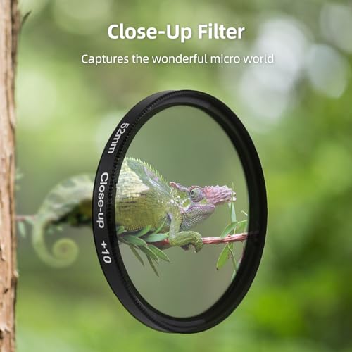Andoer ESV3518299039638IC Clip On Filters Kit 52Mm Phone Lens Filter Kit With 7 Colors Graduated Filters Cpl Star Filter Close Up Filter Mounting Clip Replacement For Iphone 15/14/13/12/11 Canon Nikon Sony Dslr Cameras thumb #3
