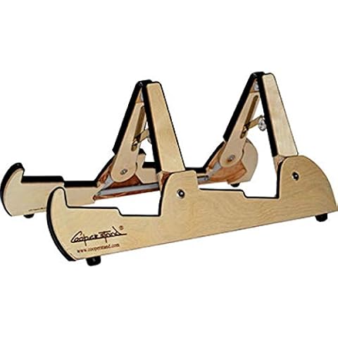 Cooperstand Pro-Tandem Double Guitar Stand - Birch Cover