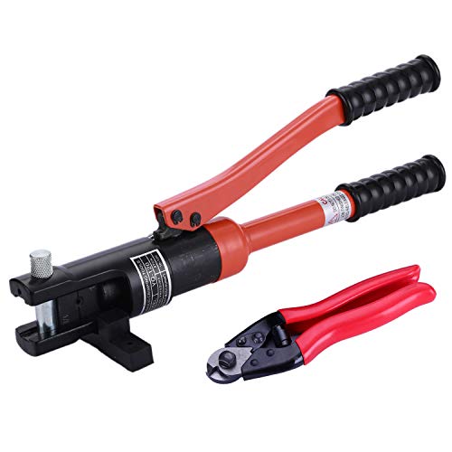 Patavin Custom Hydraulic Hand Crimper Tool for Stainless Steel Cable Railing Fittings from 1/8