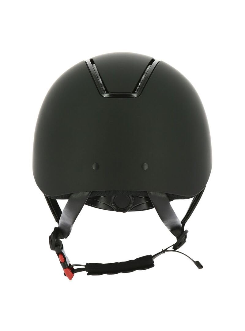 Ekkia EQUITHÈME Glint Mat - Casco de equitación, color negro