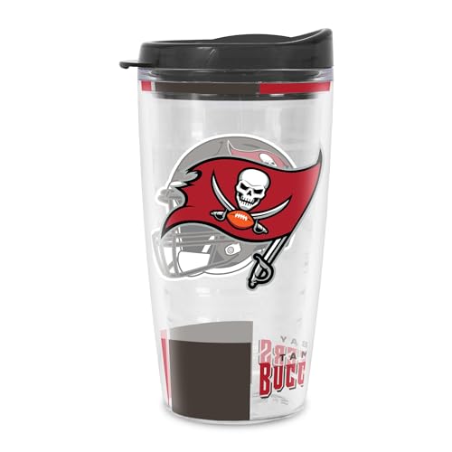 Image of Rico Industries NFL Football Double Wall Classic 16oz Or 20oz Tritan Tumbler W Lid